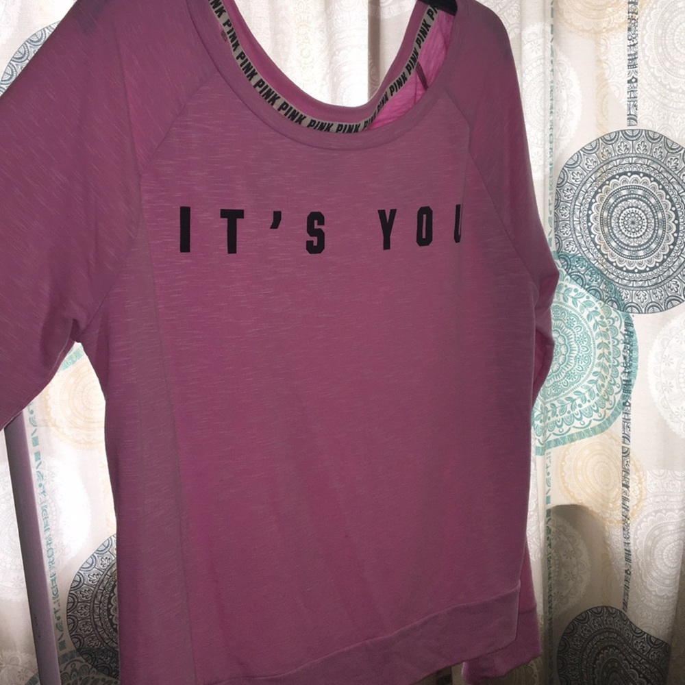 PINK long sleeve tee